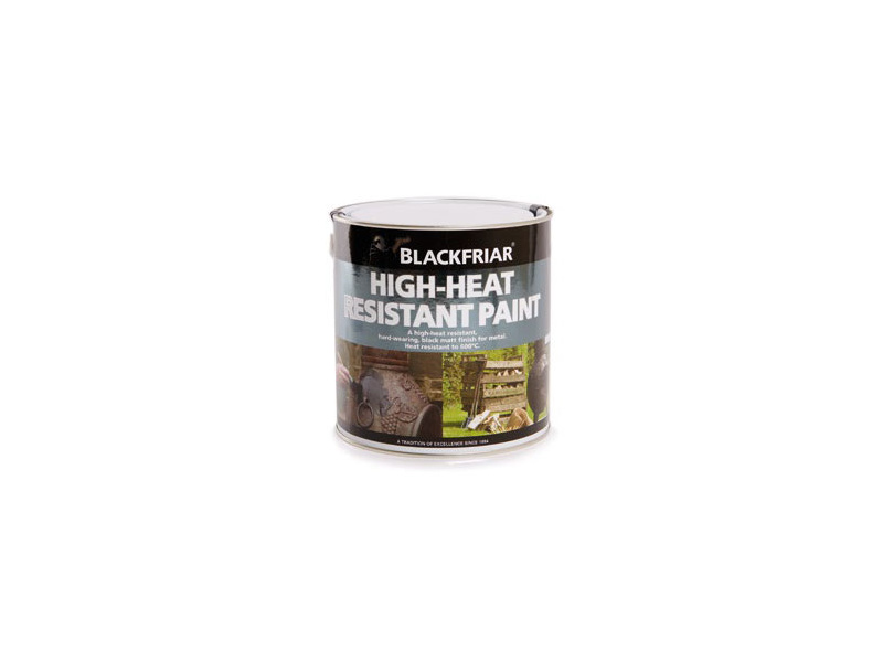 Blackfriars Heat Resistant Paint Black - 2.5Ltr
