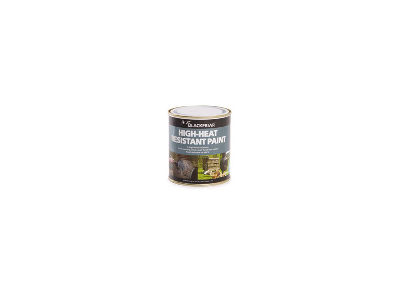 Blackfriars Heat Resistant Black Paint - 0.5Ltr