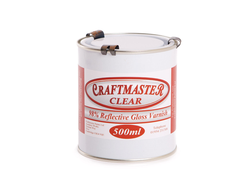 Craftmaster Clear Gloss Varnish - 500ml