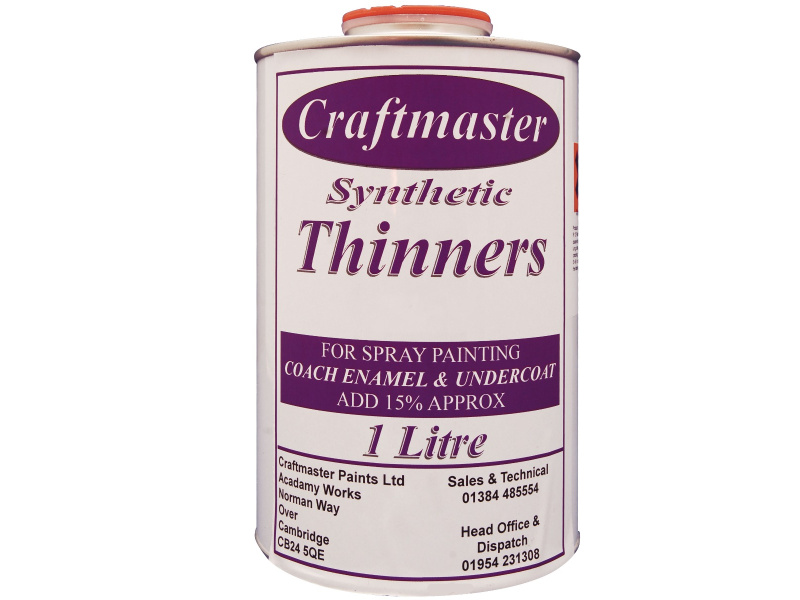 Craftmaster Synthetic Thinners (Spraying ) - 1 Ltr