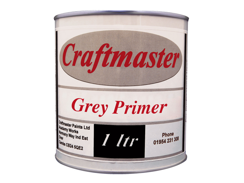 Craftmaster Anti Corrosive Grey Primer - 1 Ltr