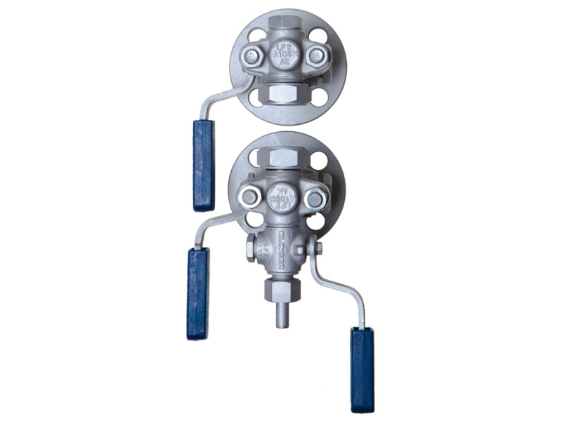 Klinger D Type Cock Set Flanged 3/4" Table H - LH