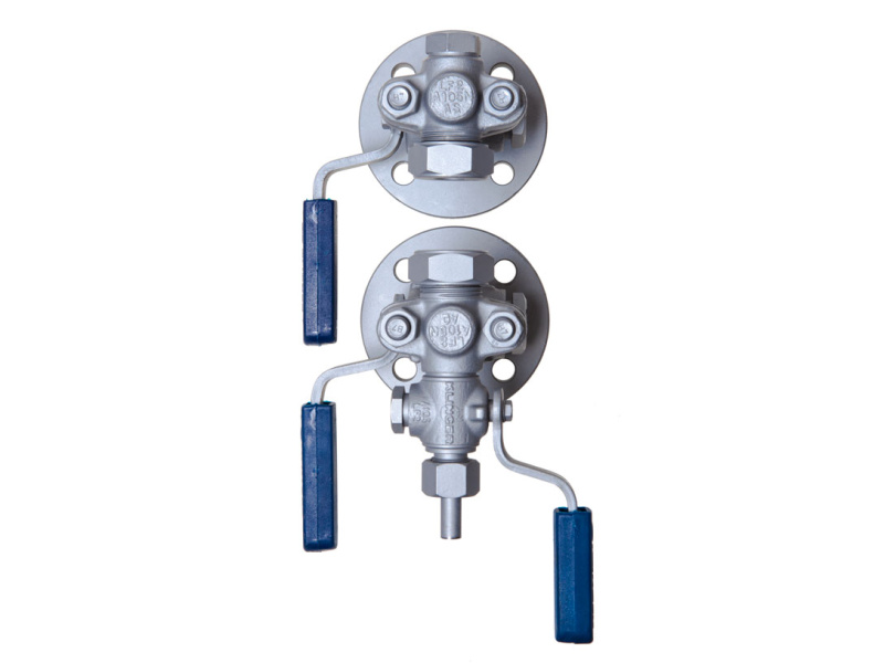 Klinger D Type Cock Set Flanged DN25 PN40 - LH