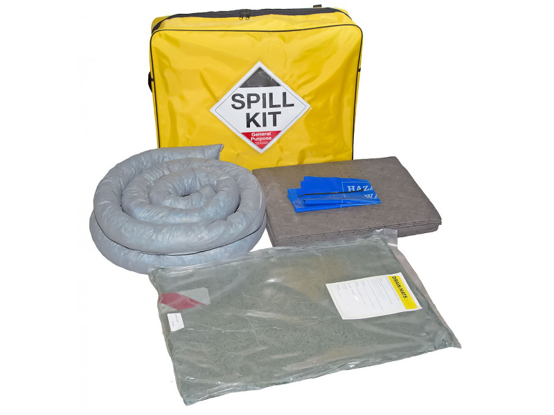 General Purpose Spill Kit - Shoulder Bag - Absorbs 50L
