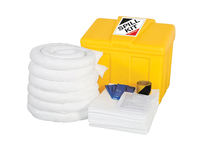 Oil & Fuel Spill Kit - Locker - Absorbs 125L