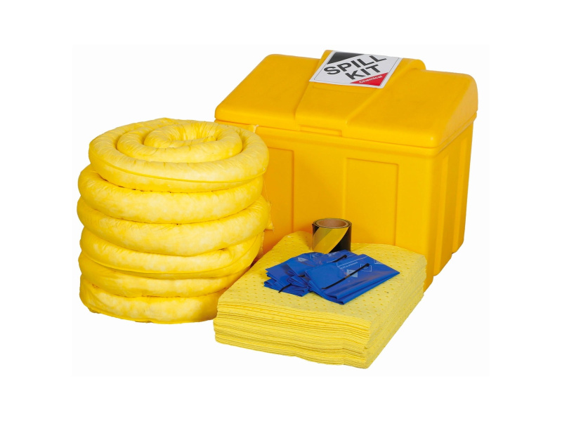 Chemical Spill Kit - Locker - Absorbs 125L
