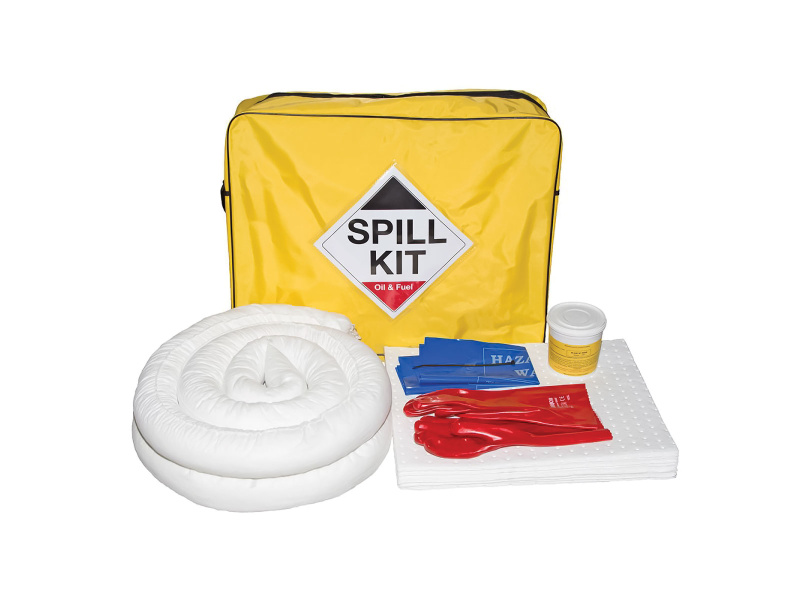 Oil & Fuel Spill Kit - Van Kit - Absorbs 50L