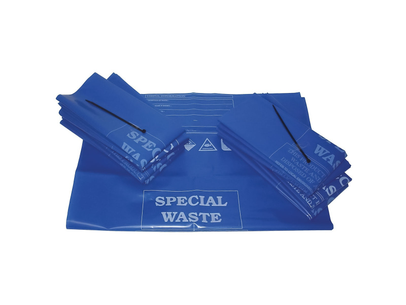 Value Disposal Bags and Ties - 46cm x 90cm - Pack of 100