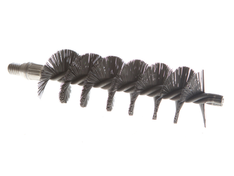 2" Dia. x 6" LG Wire Tube Brush 1/2" Whit Male Con.