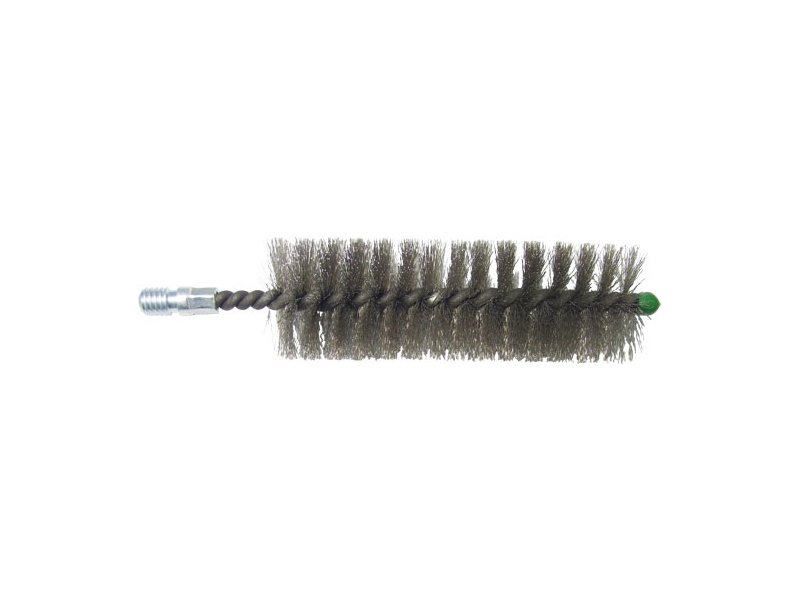 2 1/4" Dia. x 6" LG Stainless Steel Tube Brush 1/2" Whit Male Con.