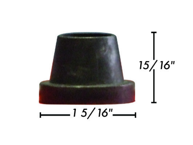 Rubber Gauge Glass Cone 3/4" Taylor Dexine No.7