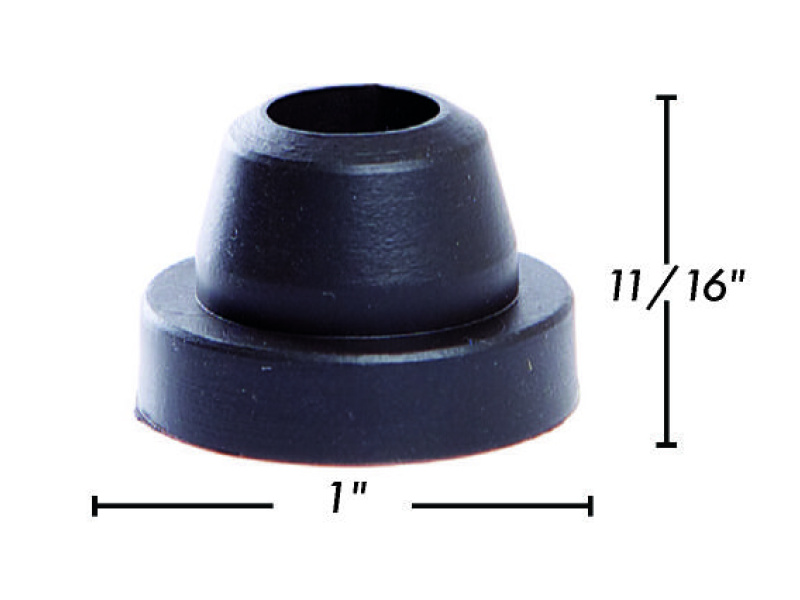 Rubber Gauge Glass Cone 1/2"  Shaw Wallico No.3