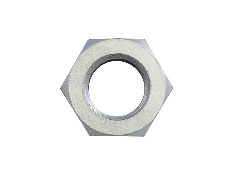 1" Whitworth Post War Bar Turned Nut