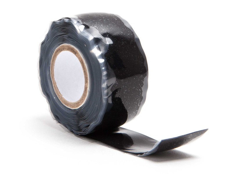 Kraken Self Fusing Black Silicone Repair Tape 24mm x 3.6mtr
