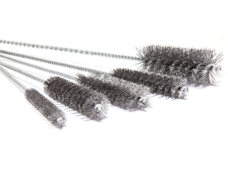 5 Piece Boiler Steel Brush Set - Short Handle