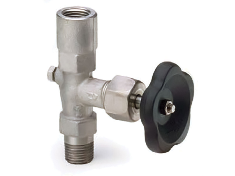 1/2" BSP MxF S/S Pressure Gauge Valve 400 Bar : 200ºC