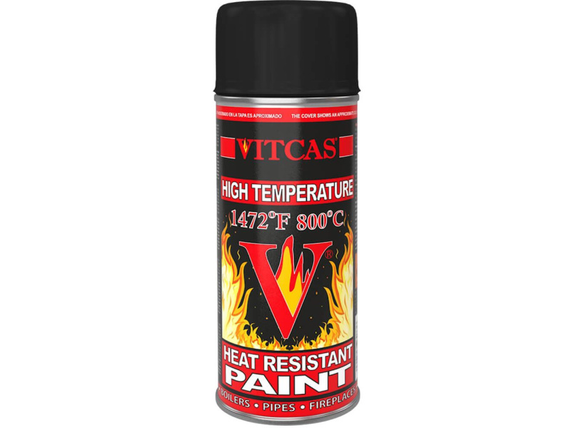 Heat Resistant Spray Paint 400ml - Black