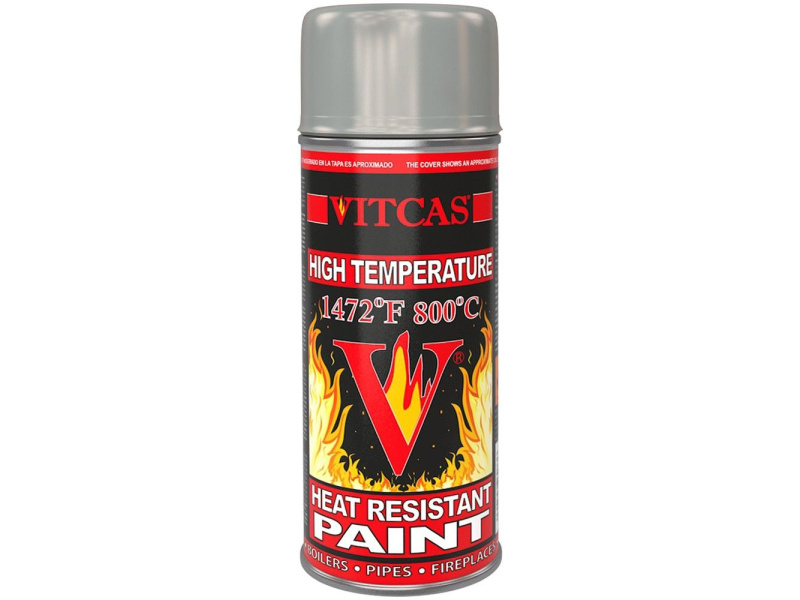 Heat Resistant Spray Paint 400ml - Silver