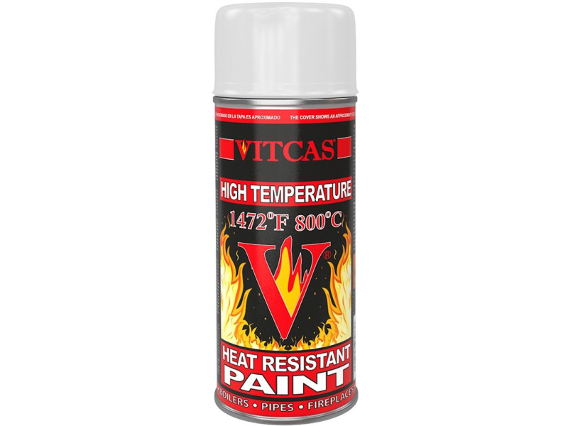 Heat Resistant Spray Paint 400ml - White