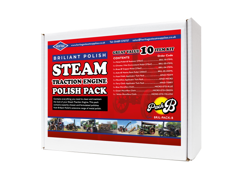 Steam Traction Engine Briliant Polish Pack