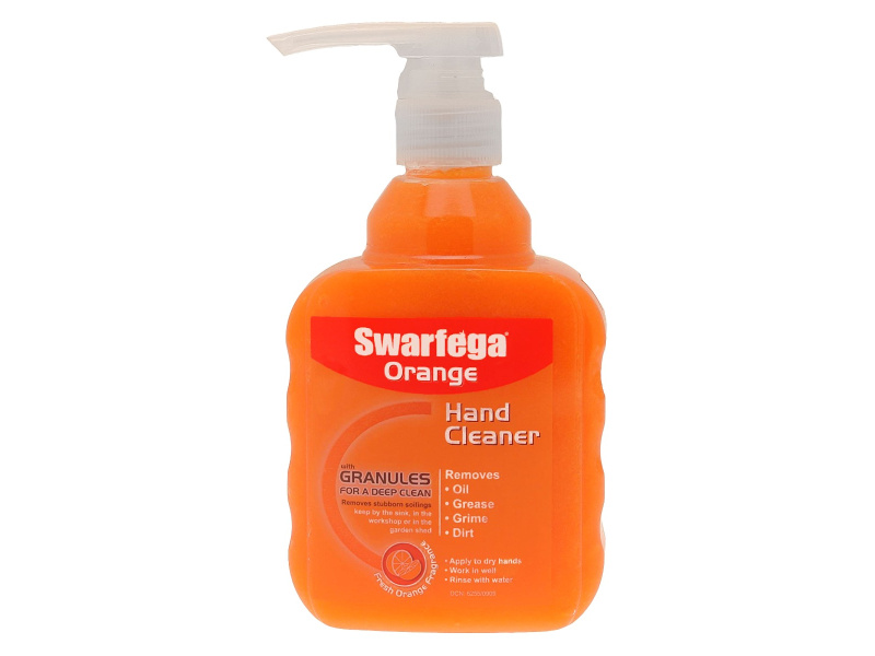 Swarfega Hand Cleaner Pump, 450ml, Orange