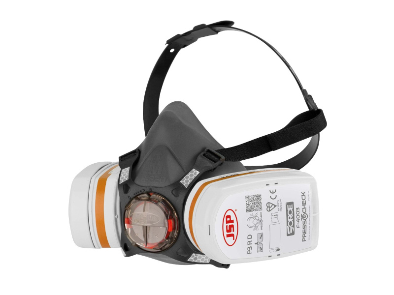 Half Mask Face Respirator (M) c/w A2P3 Filter Cartridges
