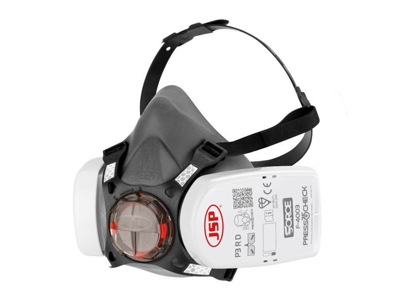 Half Mask Face Respirator (M) c/w P3 Filter Cartridge