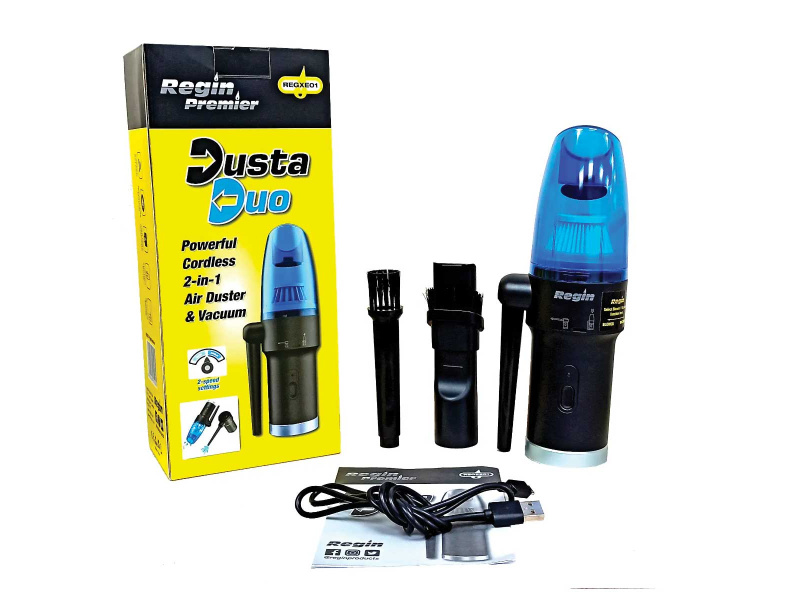 Compact Dusta-Duo Vacuum & Air Duster