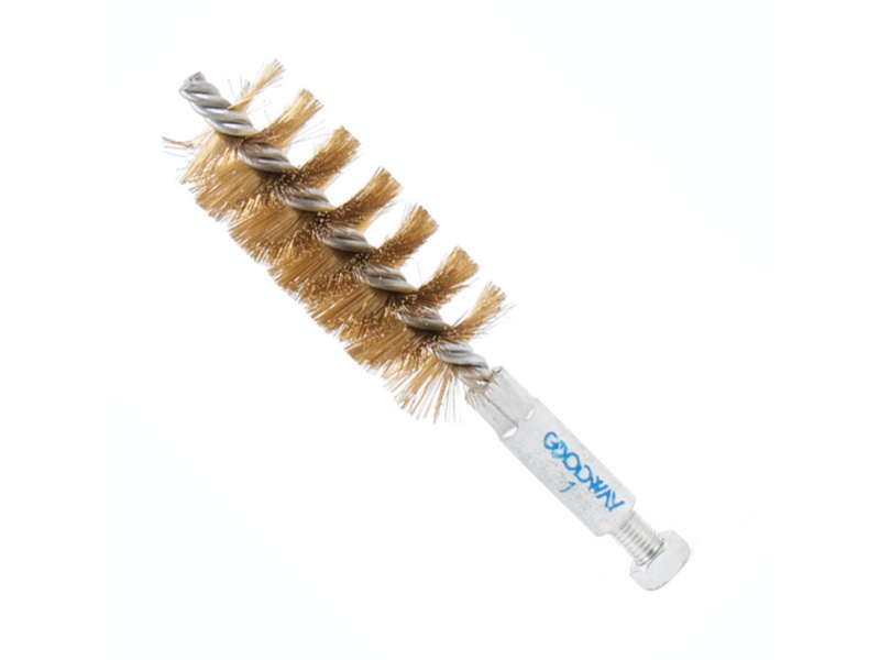 Brass Wire Brush with Male Connection