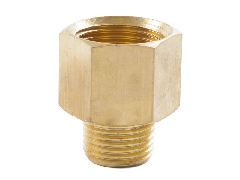 Adaptor Brass  3/8" BSP to 1/2" BSP