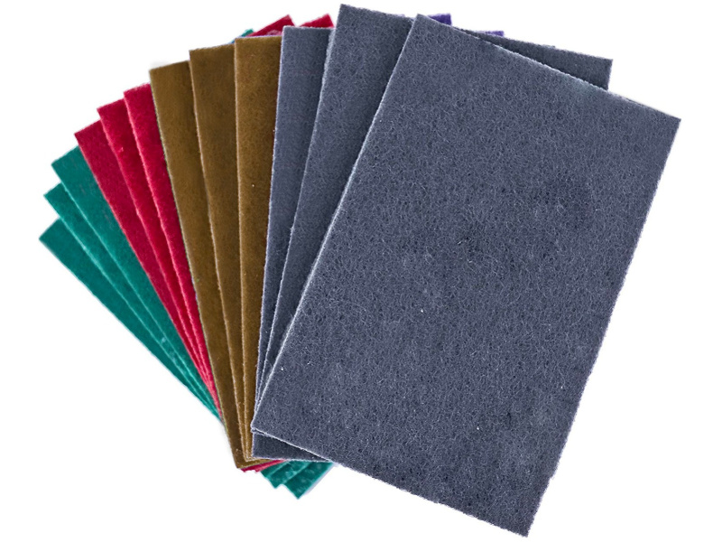 Fibre Hand Pads Multi Purpose Pack of 12 Mixed Grit