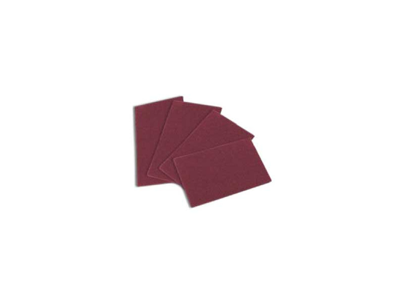 Medium Maroon Single Hand Pad 230 x150mm 120 Grit