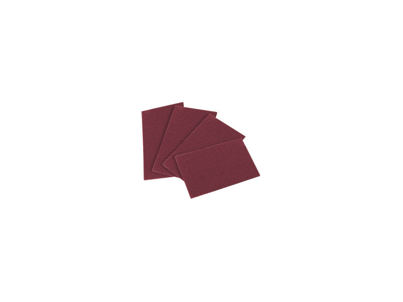 Fine Maroon Hand Pad 230 x150mm (Pack 10) 180 Grit