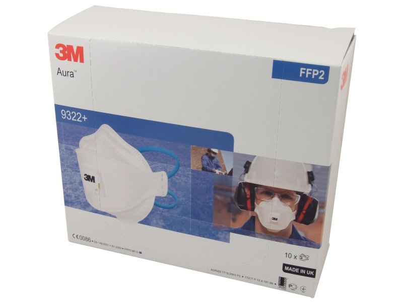 Box 10 Dust Masks FFP2