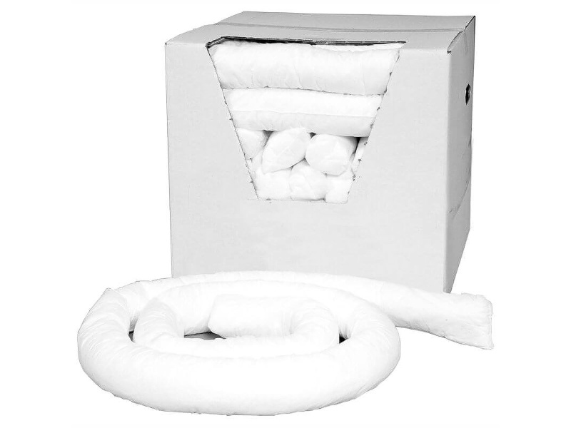 Standard Long Socks (Oil & Fuel) - Absorbs 90L - 8cm x 3M - Pack of 8