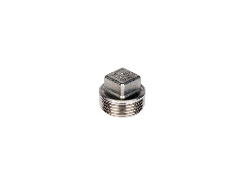 2" BSP S/Steel Square Head Plug 150 PSI