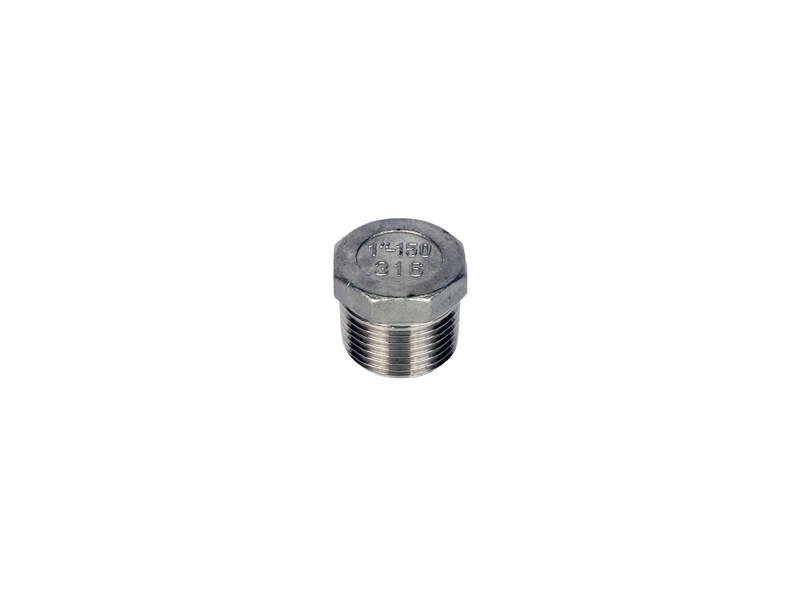 1" BSP S/Steel Hexagon Head Plug 150 PSI