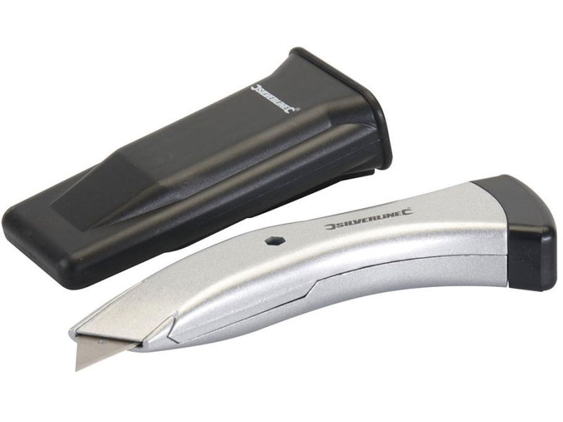 Contoured Retractable Trimming Knife