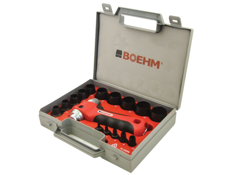 Wad Punch Set 16 PCE Metric C/W Shock Absorbing Handle