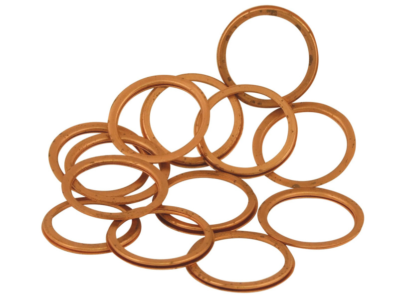 3/8" BSP Copper Compression Washer