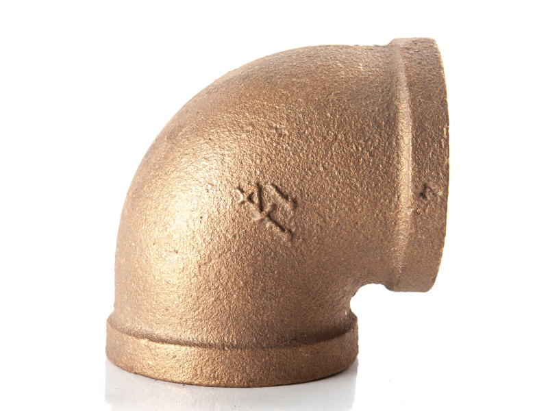 1 1/4" BSPT Bronze Elbow