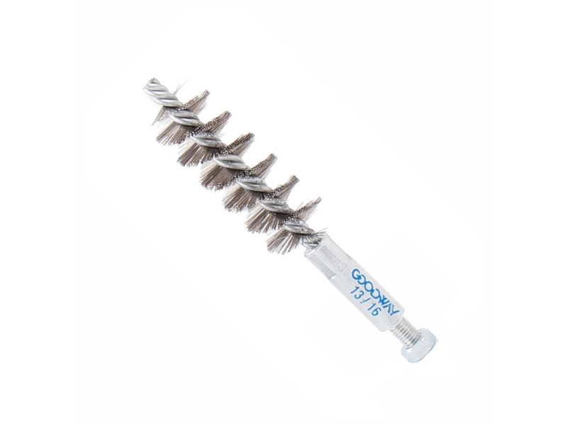 13/16" Dia.S/Steel Wire Brush C/W Male Connection 1/4-28 UNF