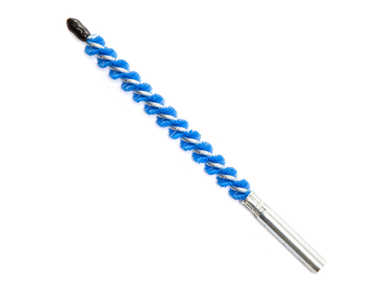 3/8" Dia. Blue Nylon Brush C/W Female Connection 12-24 UNC
