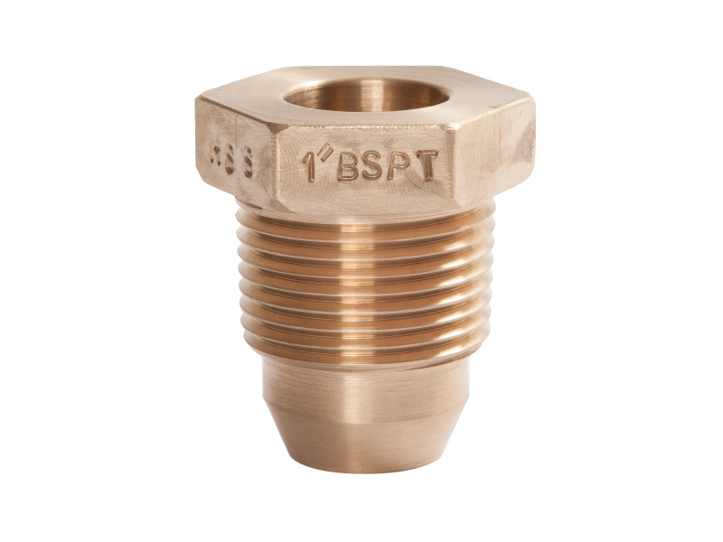 1" BSPT (0) Standard Fusible Plug