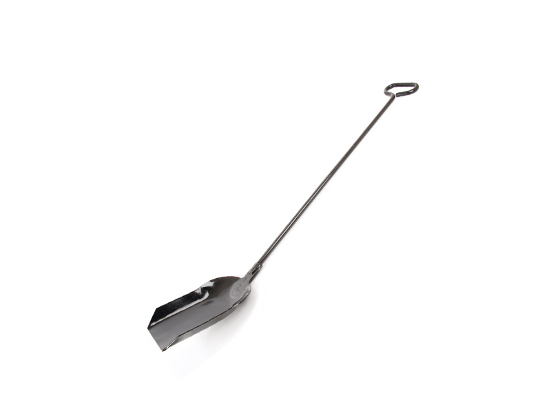 Clinker Shovel 6" x 10" x 4ft - Metal Long Handle (D)