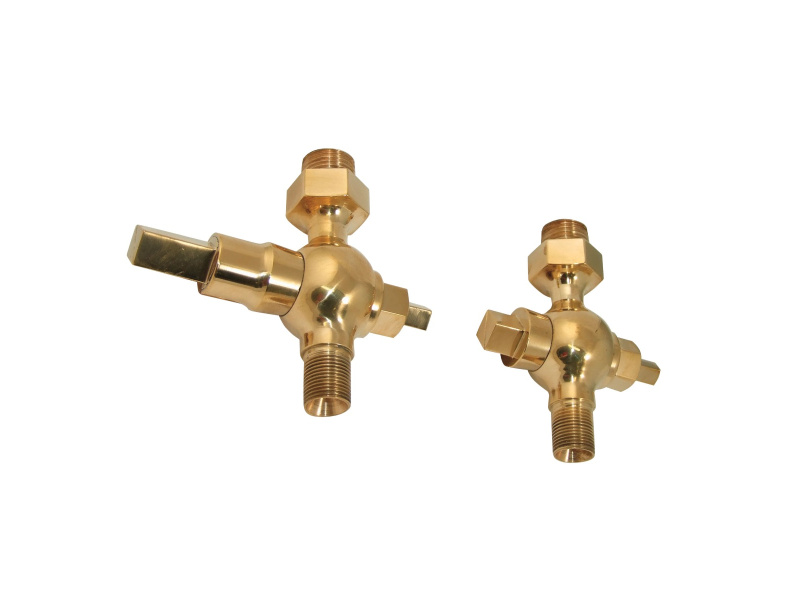 Aveling Cylinder Drain Cocks Slide Valve - 1x Pair