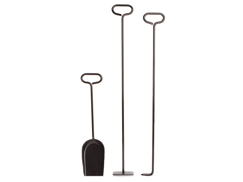 Firing Kit 1 - Standard 15" Long Shovel C/W Rake & Poker