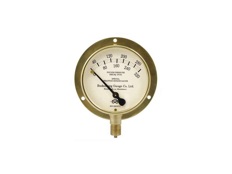 4" Dial  New Heritage Pressure Gauge 0-320psi