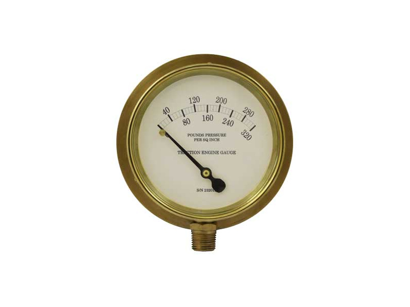 5" Dial Heritage Pressure Gauge 0-300psig