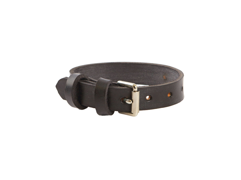 Leather Strap 14" Long - Black